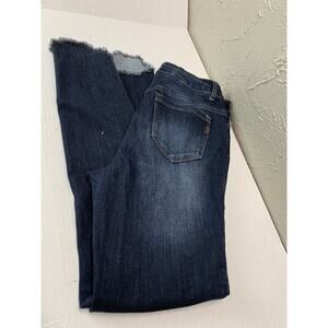 1822 Denim Jeans Women’s Size 6‎ Cut off Raw Hem Medium Wash